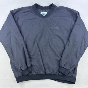 Vintage Headwind Golf Pullover Mens XL Black Long Sleeve Athletic Performance